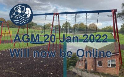 AGM 20 Jan 2022 – Will now be Online