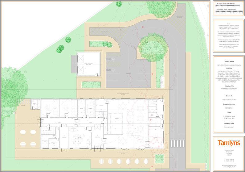 Stowey Centre Project Proposed Floor Plan