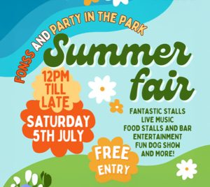 Summer Fair Poster Nether Stowey